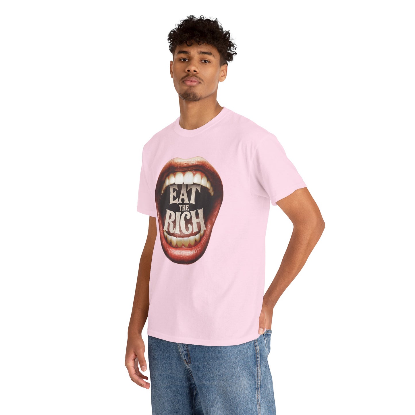 Eat the Rich Tshirt – Punk Political Shirt – Anti Capitalist Tee