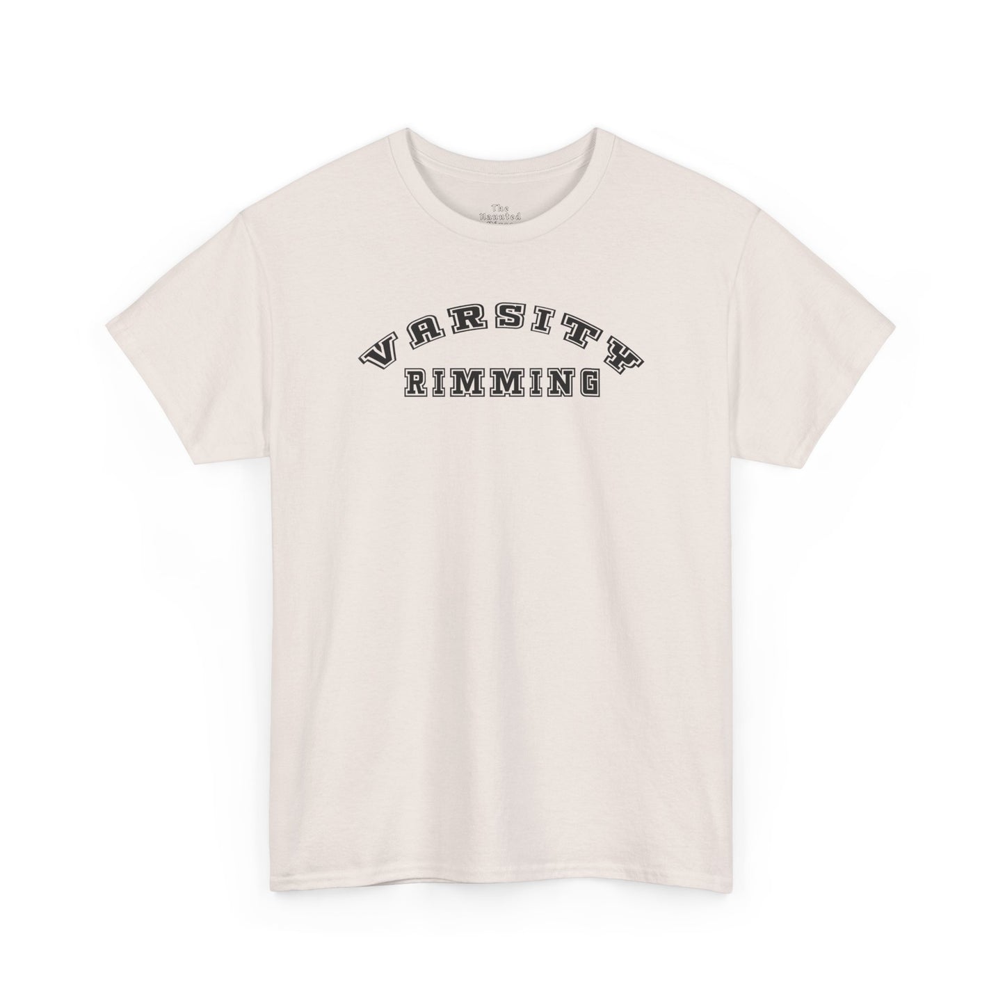 Varsity Rimming Shirt – Queer Jock Pride Tee – Camp Kinkwear