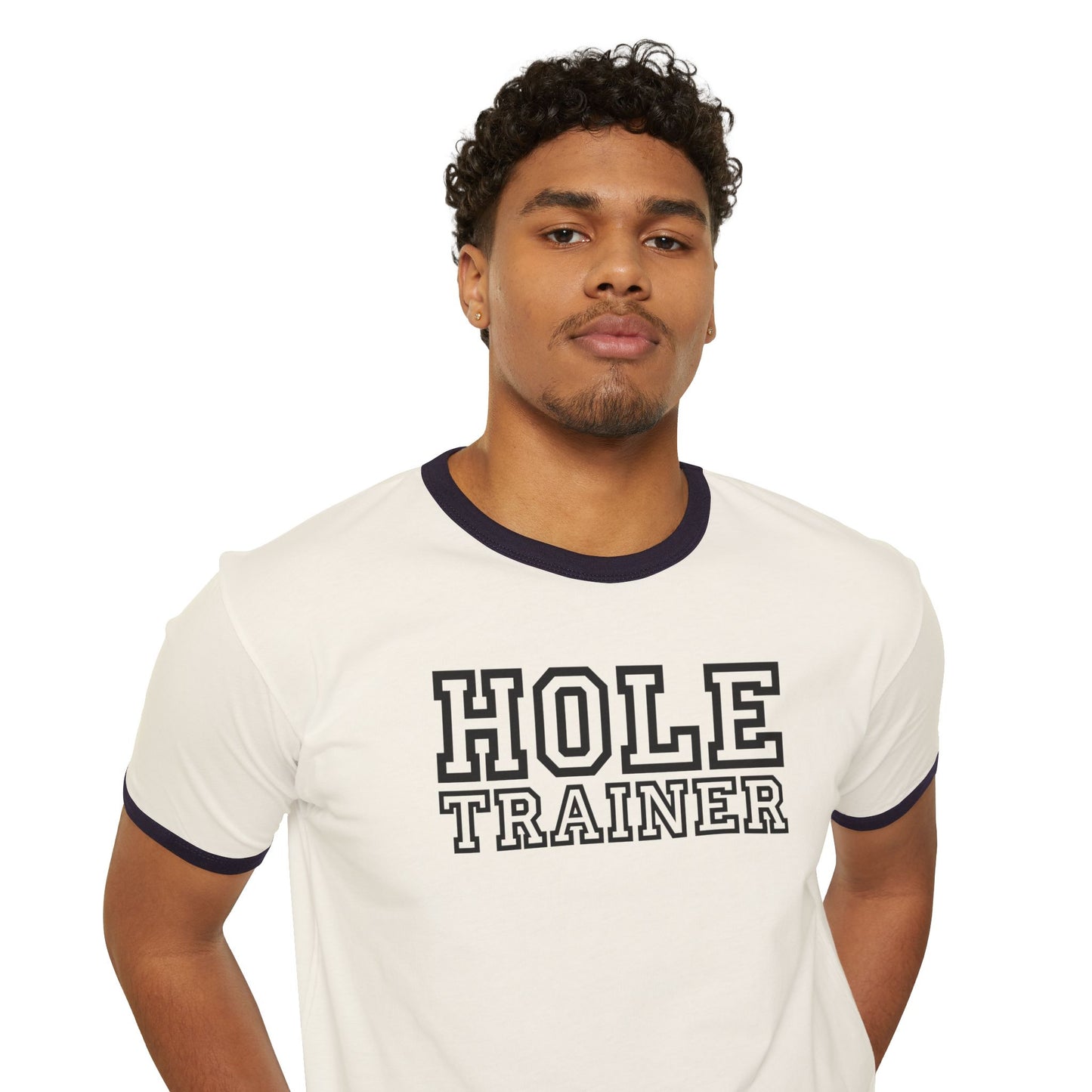 Hole Trainer - Ringer T-Shirt