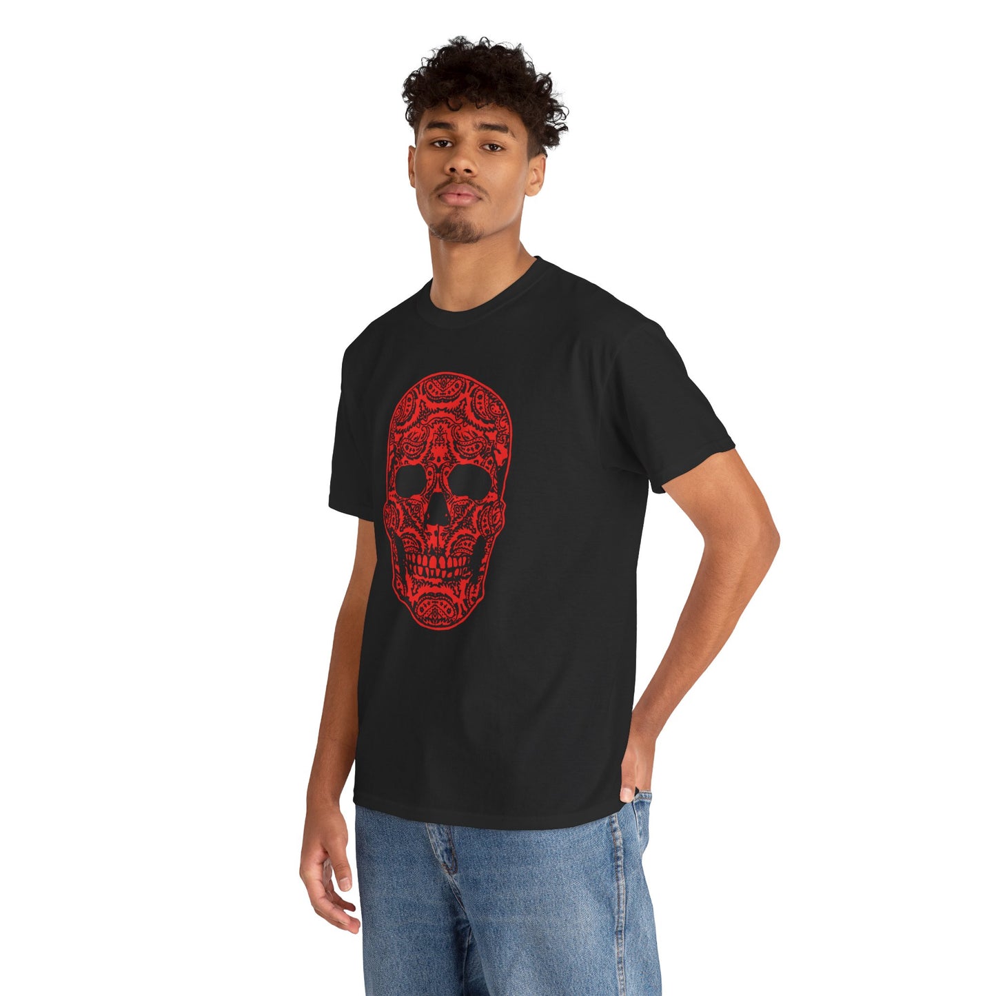 Paisley Skull - T-Shirt