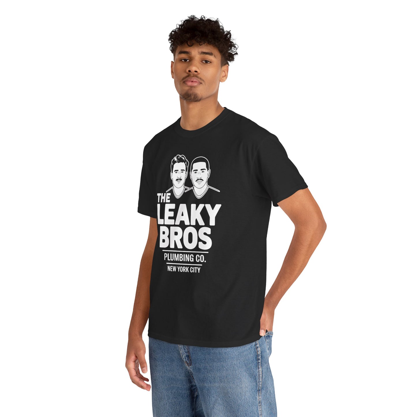 gildan Leaky Bros Pluming Company We'll Clean Up Every Drop - Naughty Queer Gay Joke Sex Ejaculation Shirt for bar gay club cruise pride