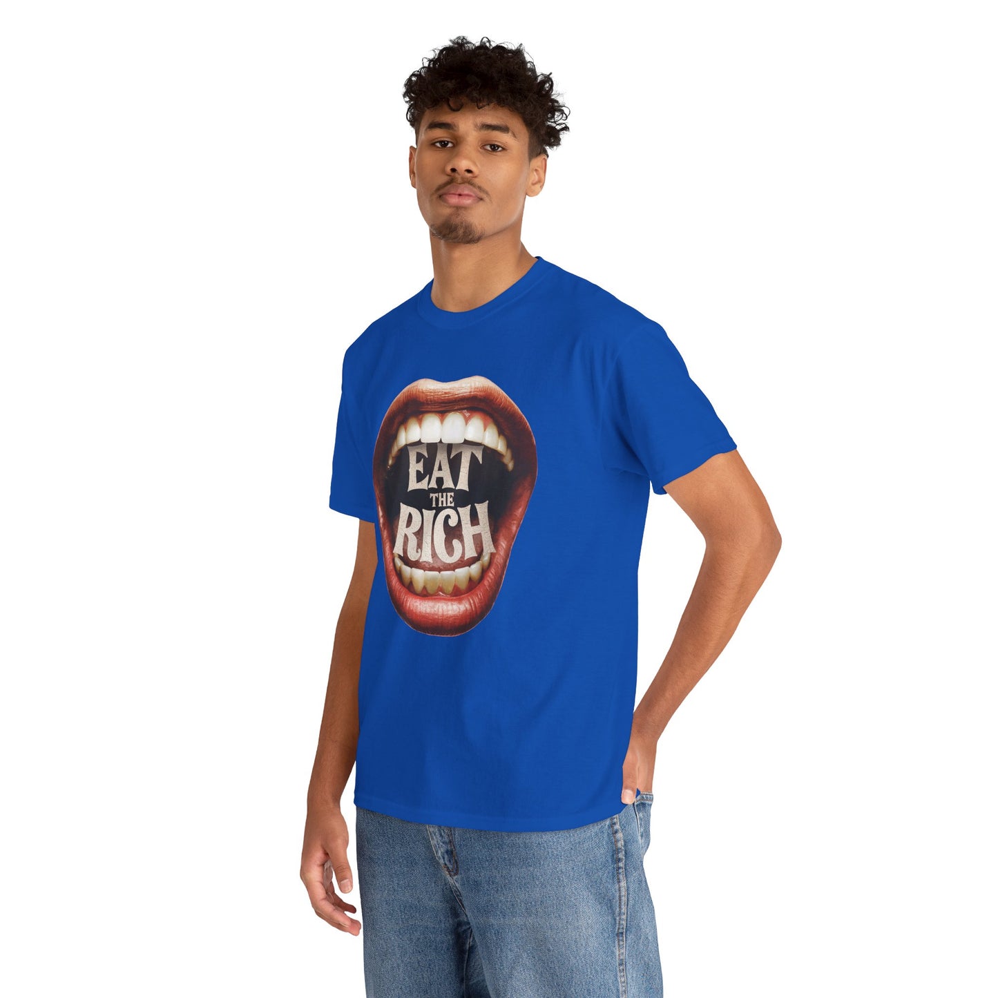 Eat the Rich Tshirt – Punk Political Shirt – Anti Capitalist Tee