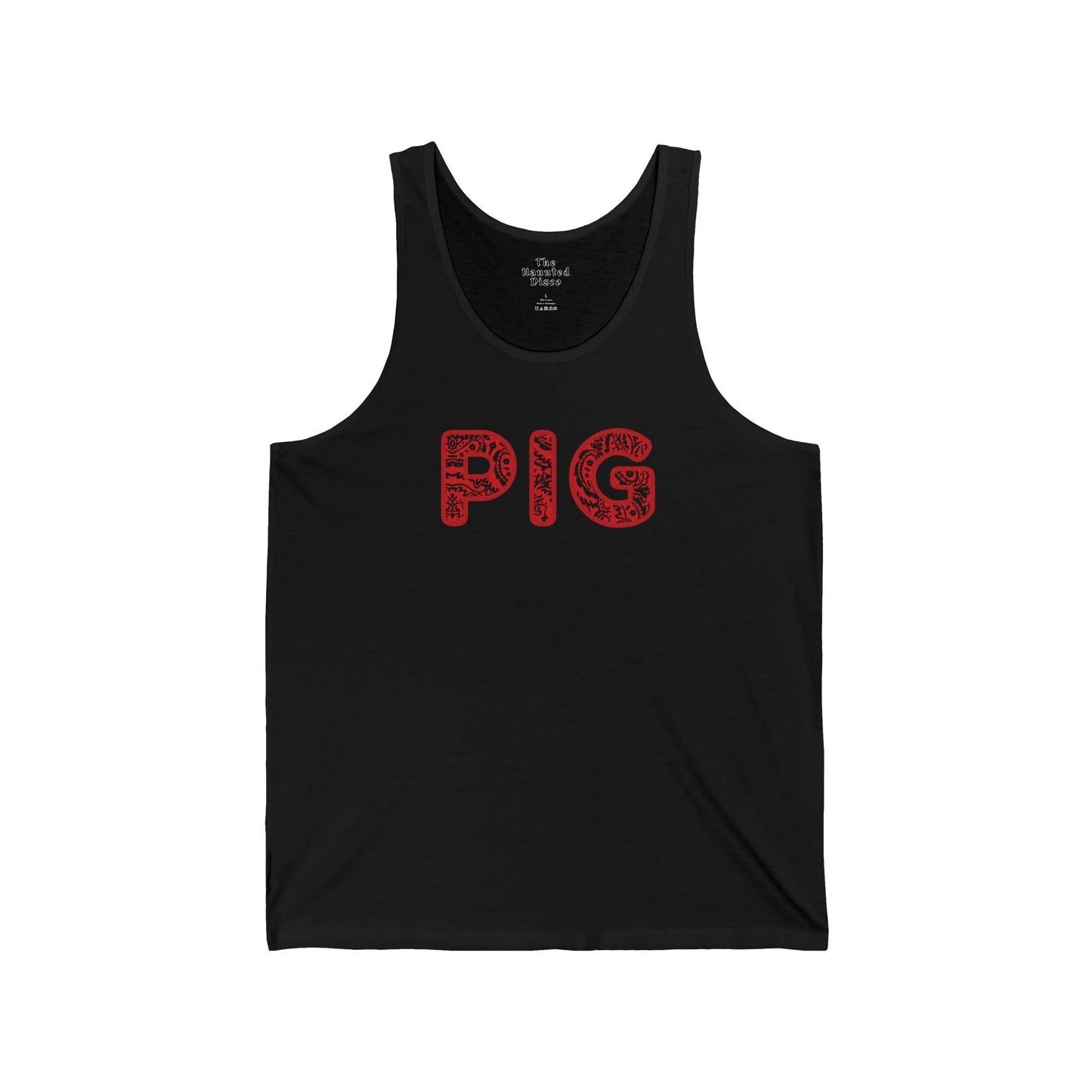 PIG - Red Paisley - Tank Top
