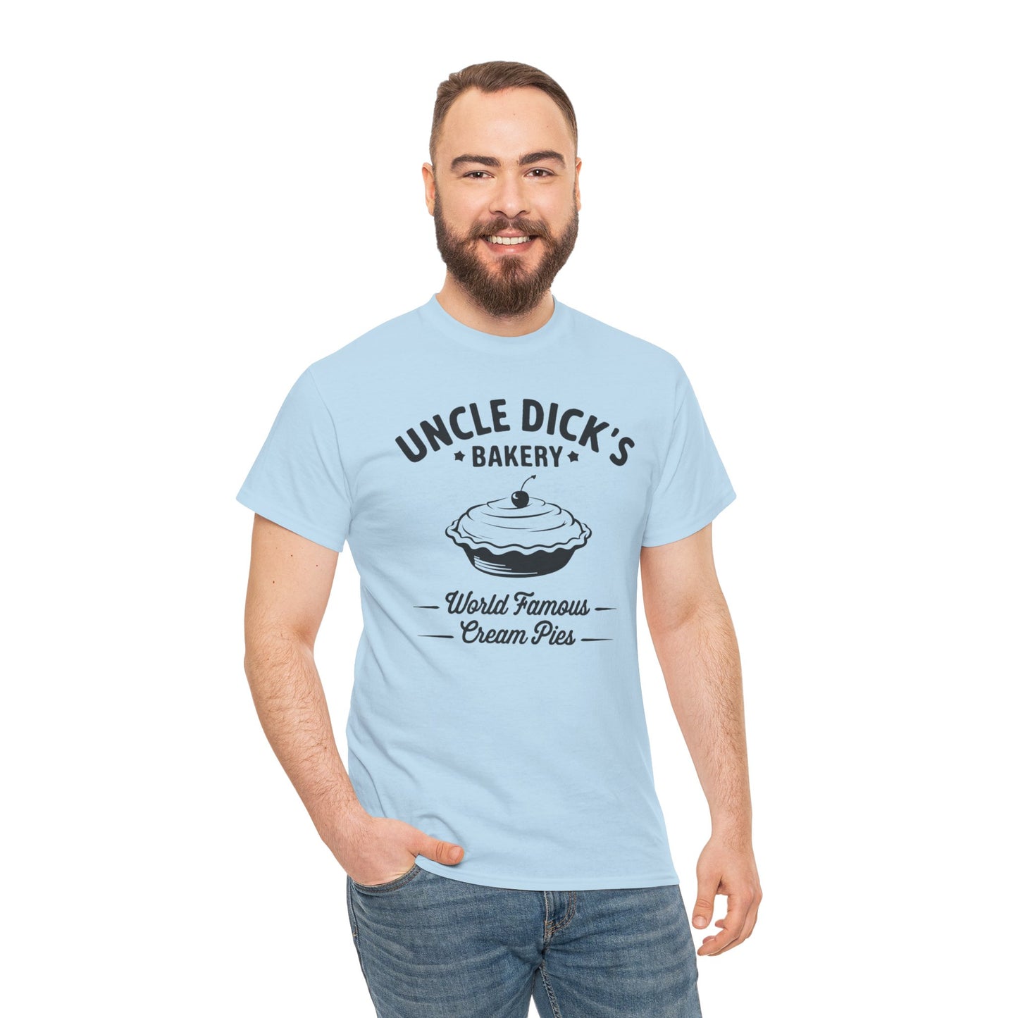 Uncle Dick’s Bakery Tee – Cream Pie Gay Innuendo Shirt