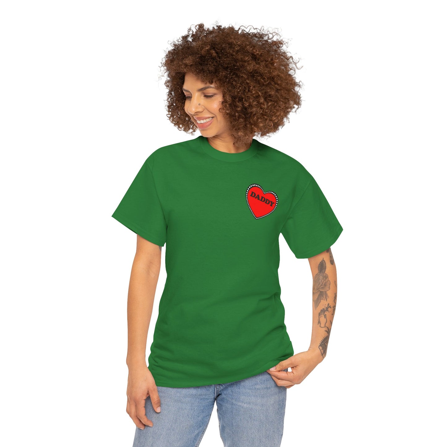 Studded Heart DADDY - T-Shirt