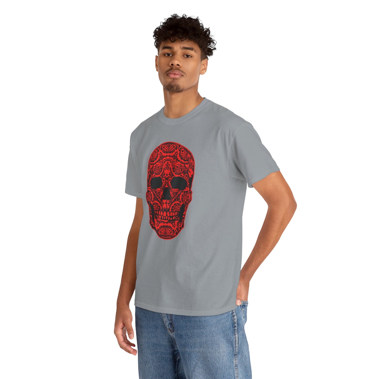 Paisley Skull - T-Shirt