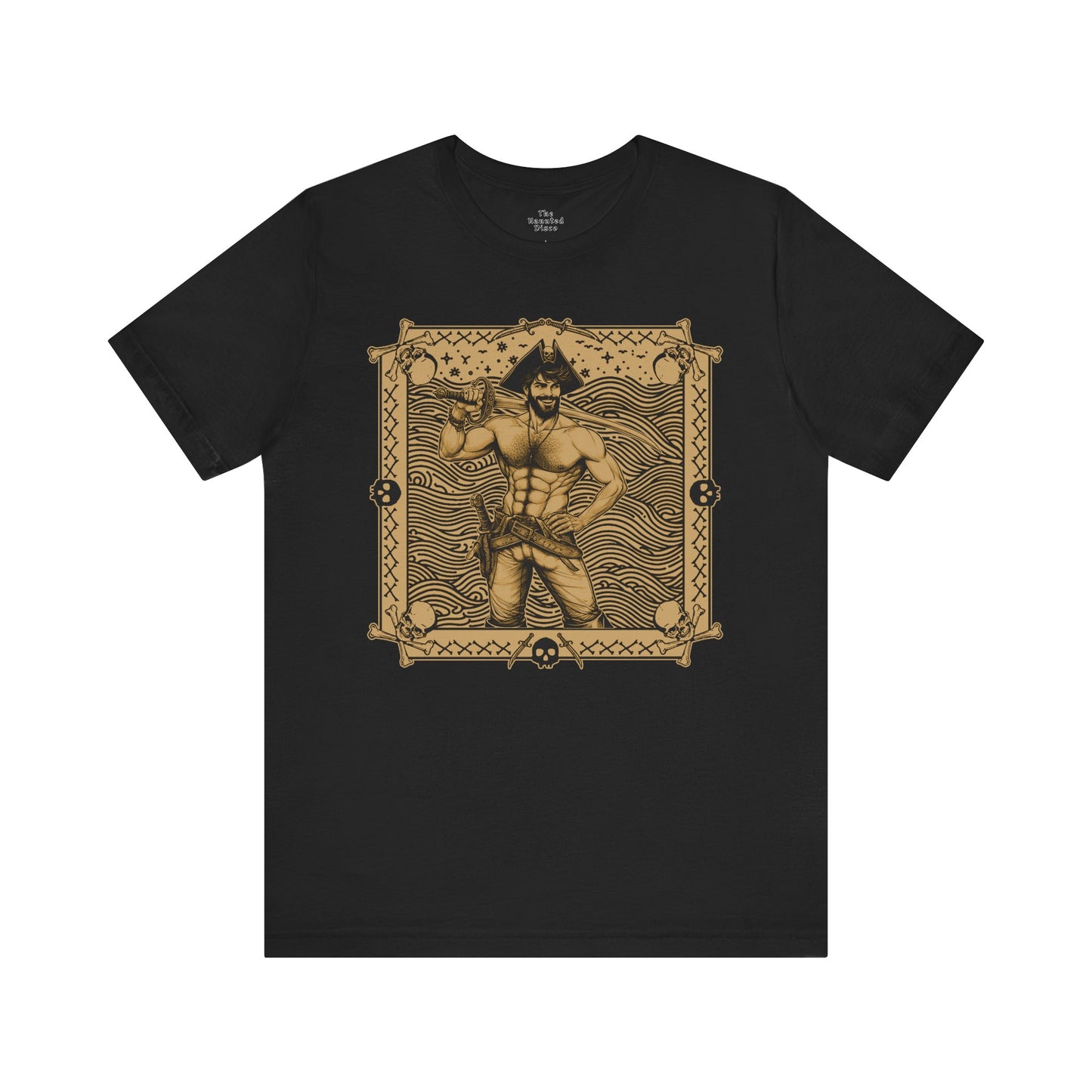 Pirate Pin-Up Hunk - T-Shirt