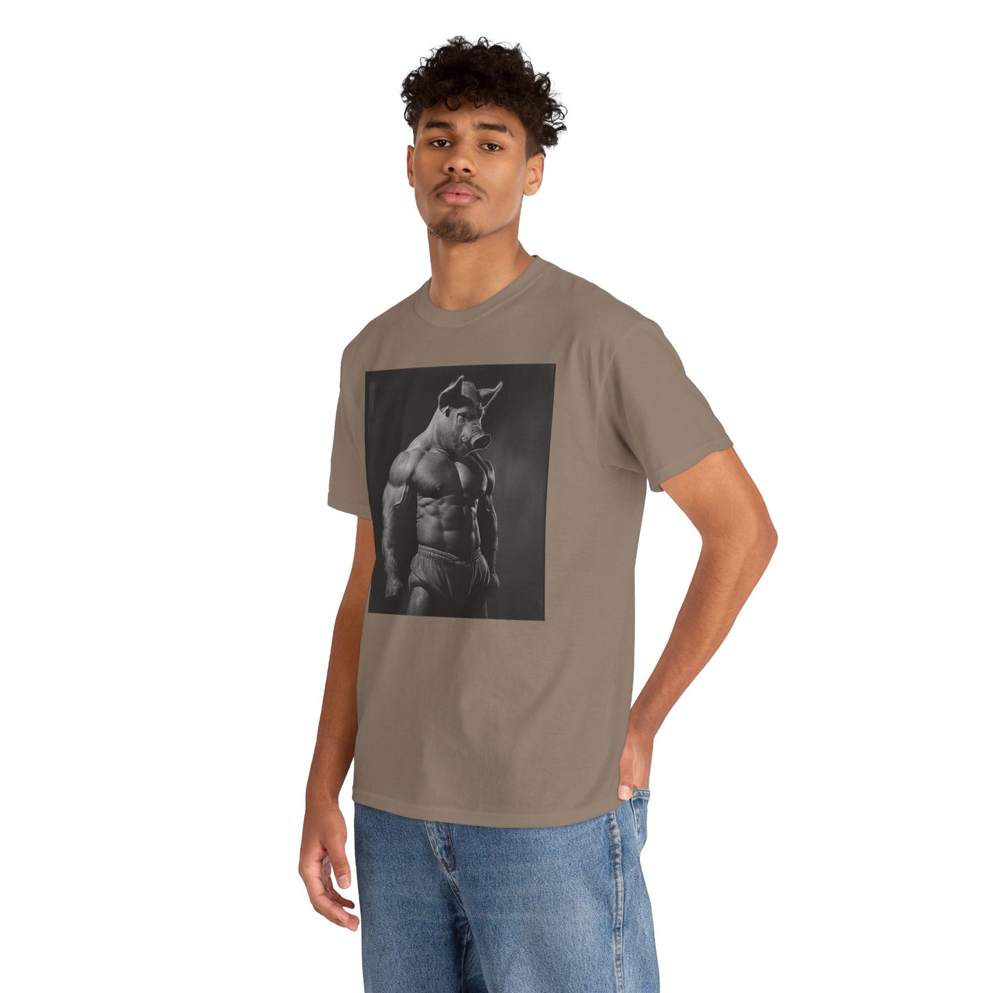 Muscle Gym Pig - TShirt