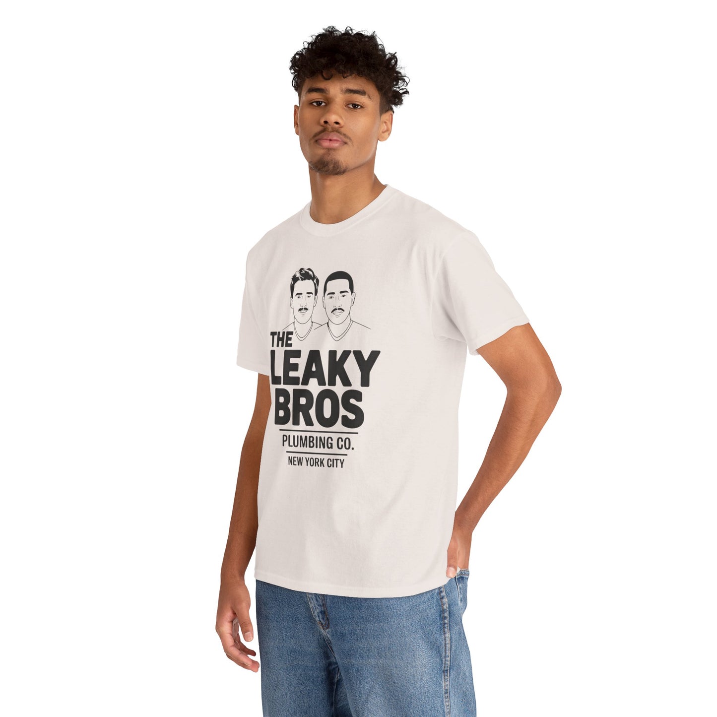 gildan Leaky Bros Pluming Company We'll Clean Up Every Drop - Naughty Queer Gay Joke Sex Ejaculation Shirt for bar gay club cruise pride