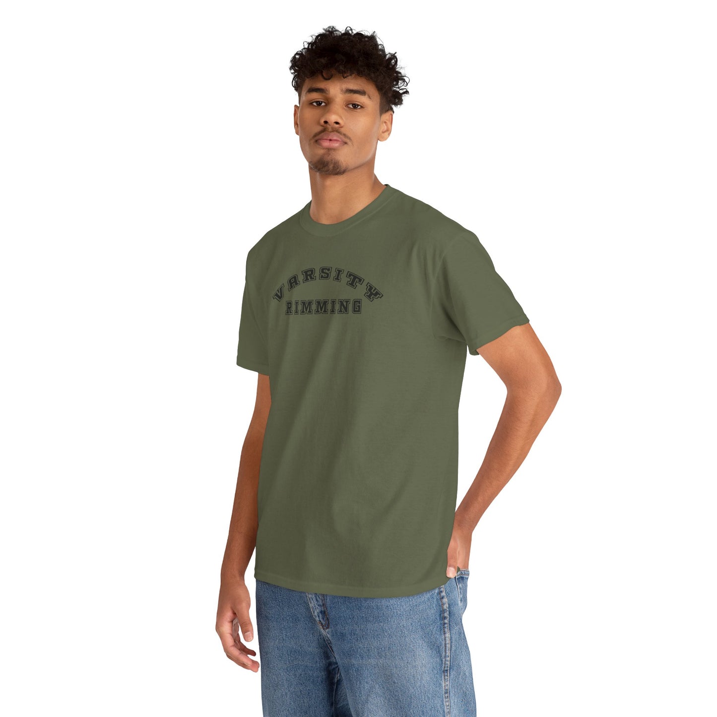 Varsity Rimming Shirt – Queer Jock Pride Tee – Camp Kinkwear