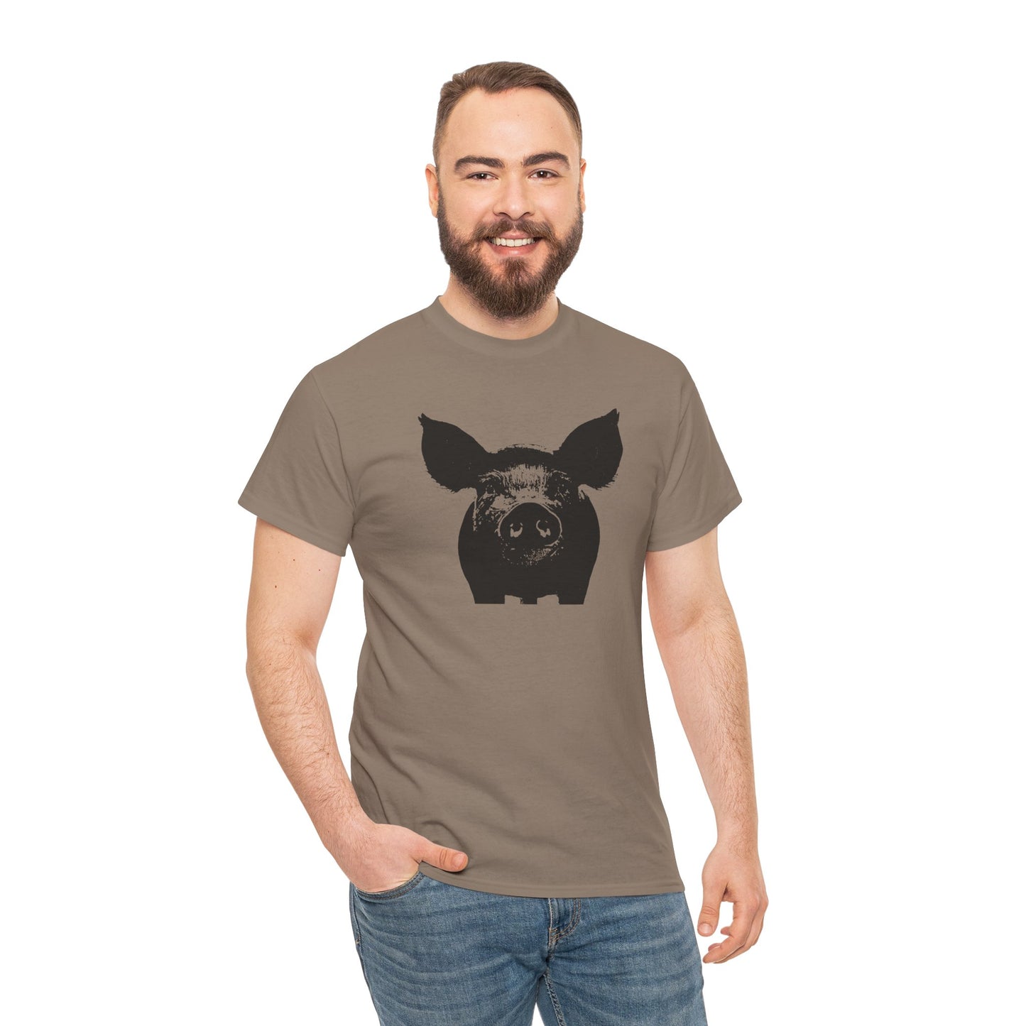 Pig Retro Graphic - Tee