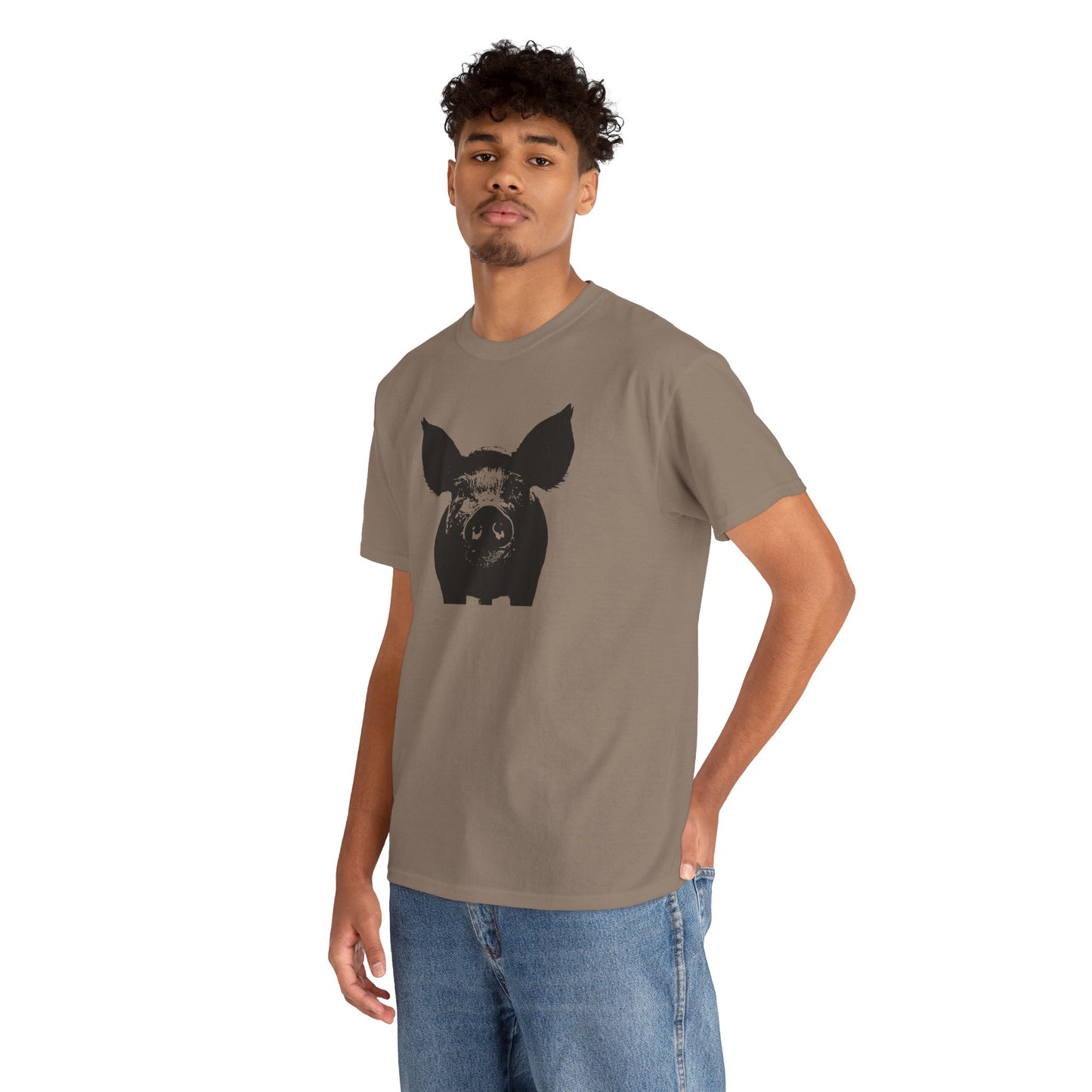 Pig Retro Graphic - Tee