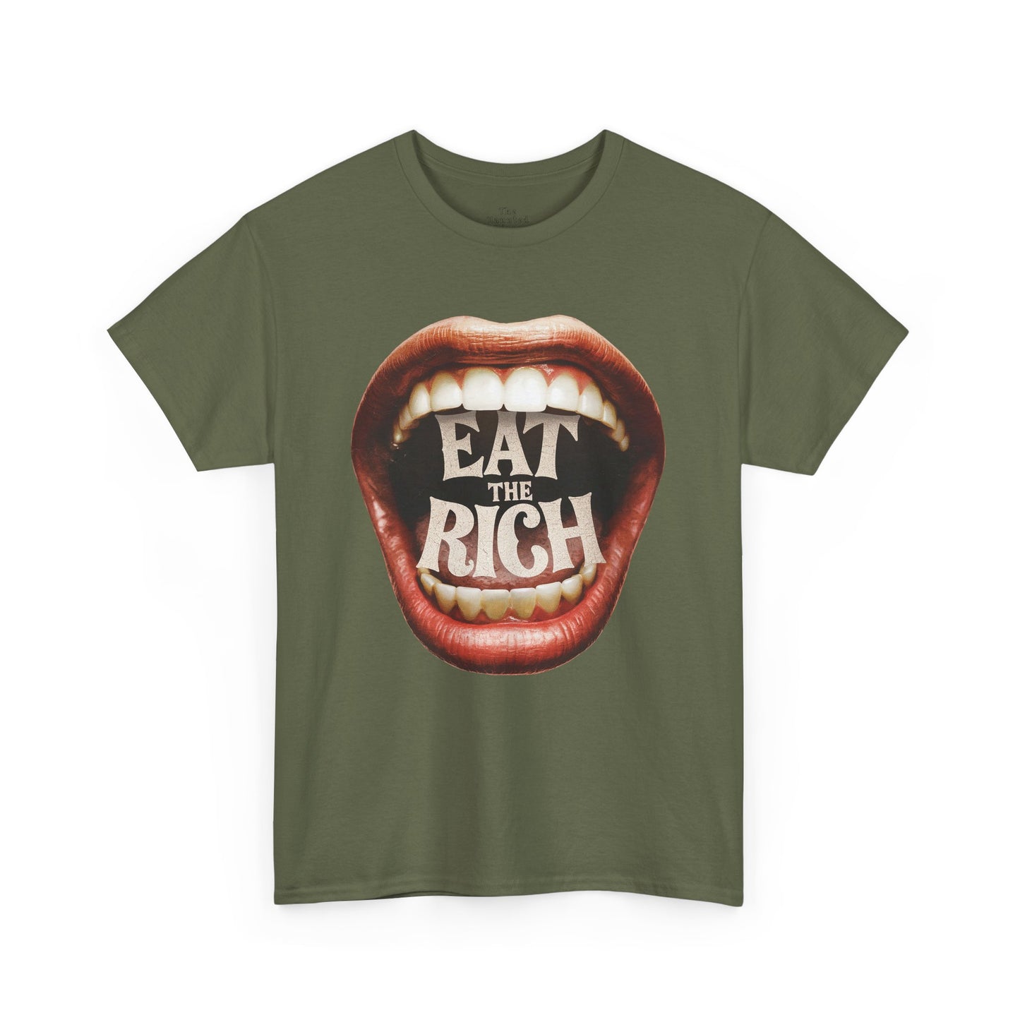 Eat the Rich Tshirt – Punk Political Shirt – Anti Capitalist Tee
