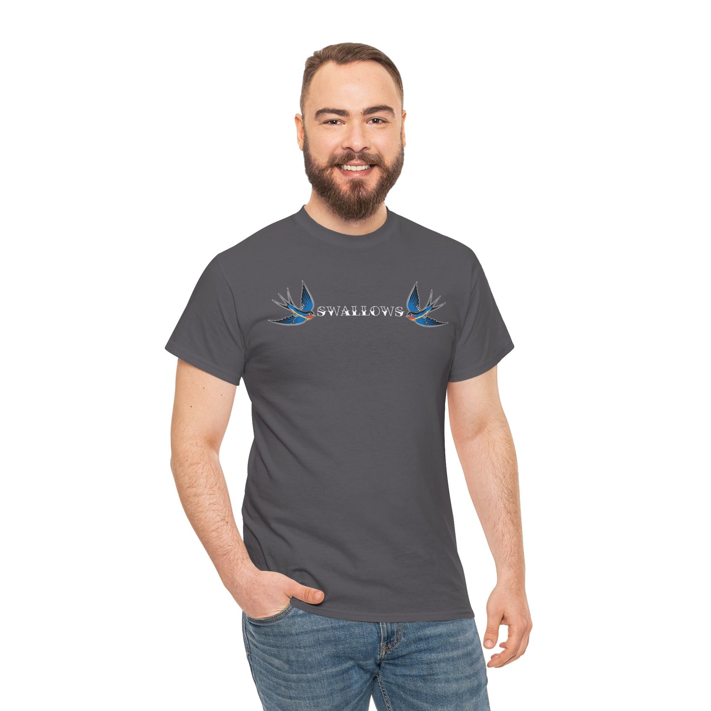 gildan Swallows Traditional Tattoo - Tee