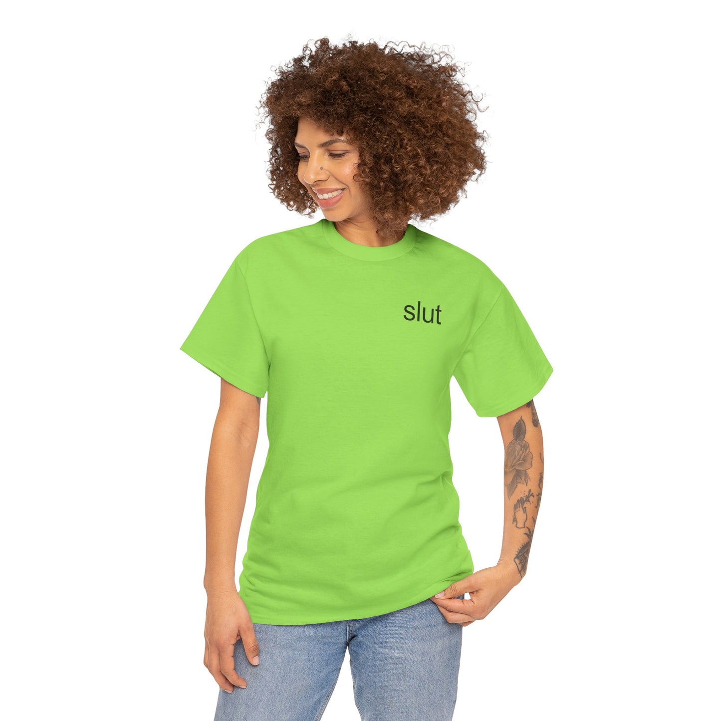 Slut T-Shirt – Queer Pride Shirt – Bimbo Brat Club Tee