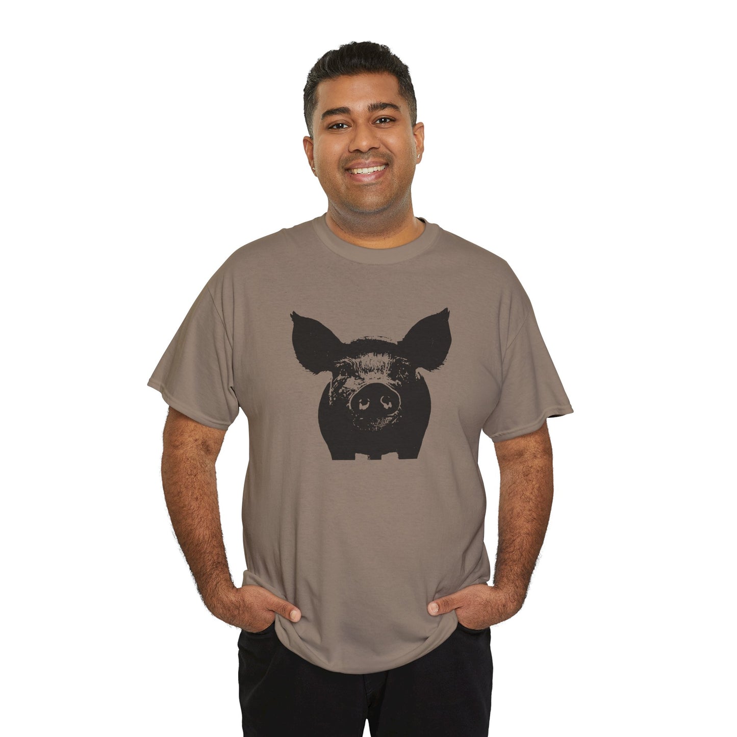 Pig Retro Graphic - Tee