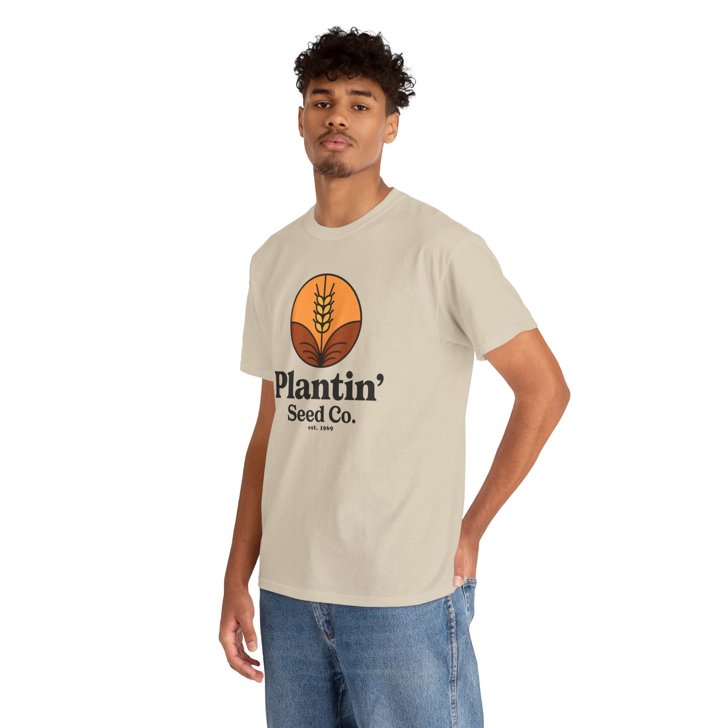 Plantin’ Seed Co. Tshirt – Retro Farming Parody – Campy Innuendo Top