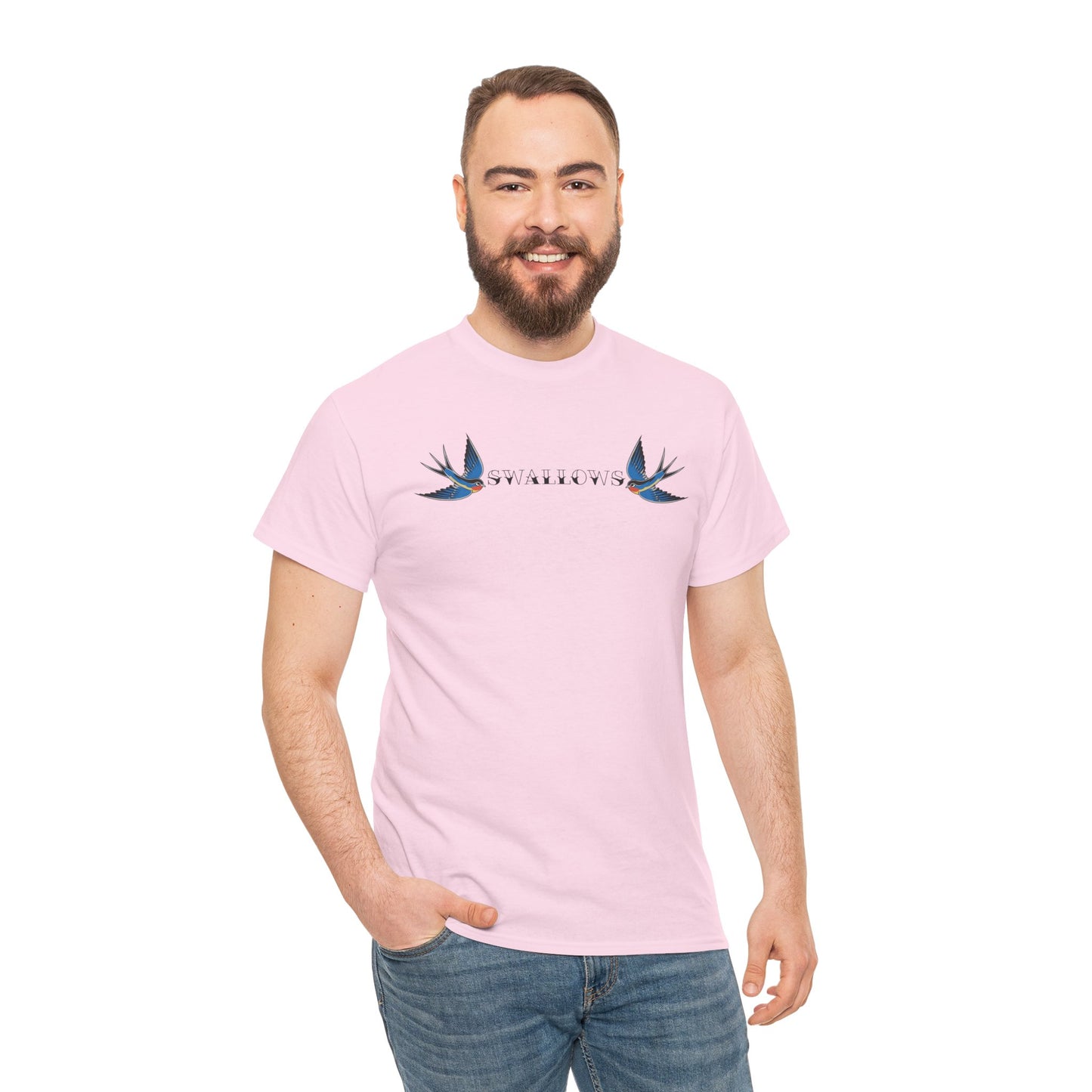 gildan Swallows Traditional Tattoo - Tee