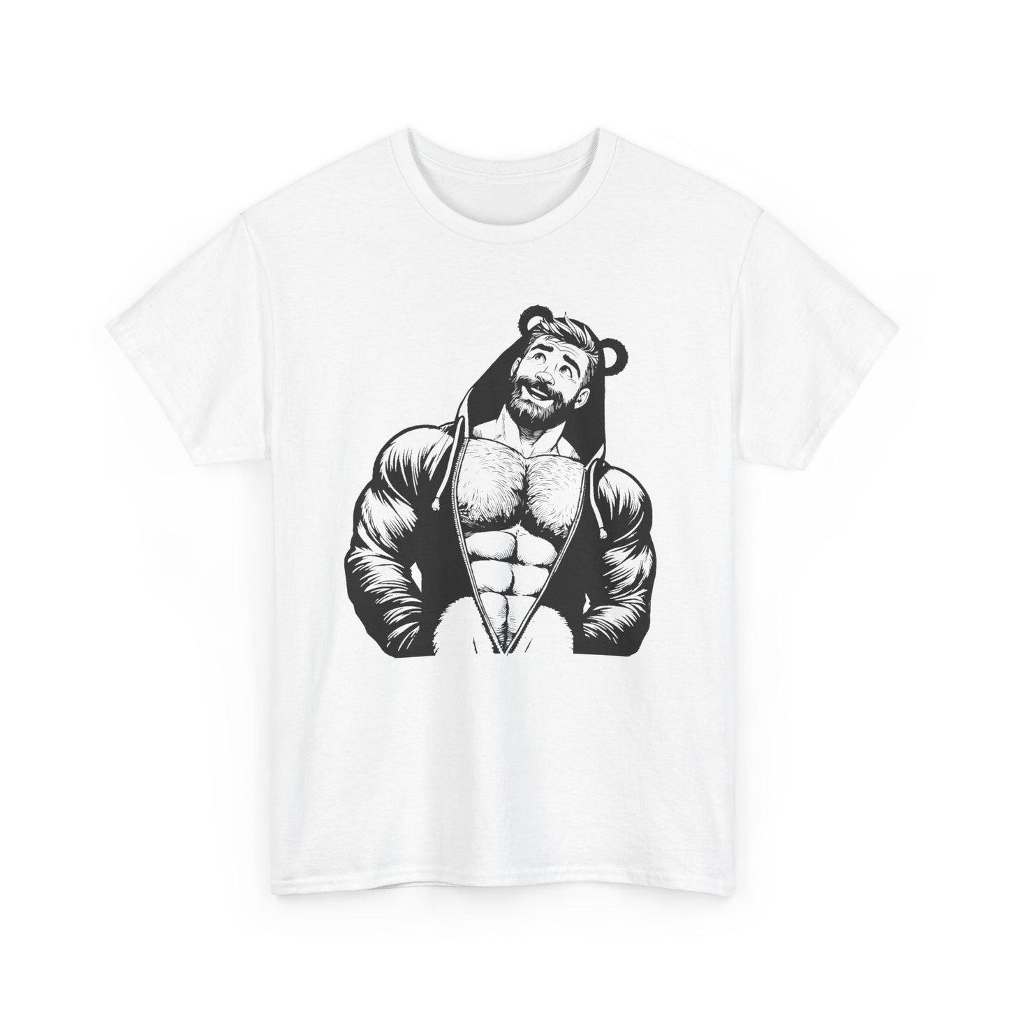Furry Bear Hunk - T-Shirt
