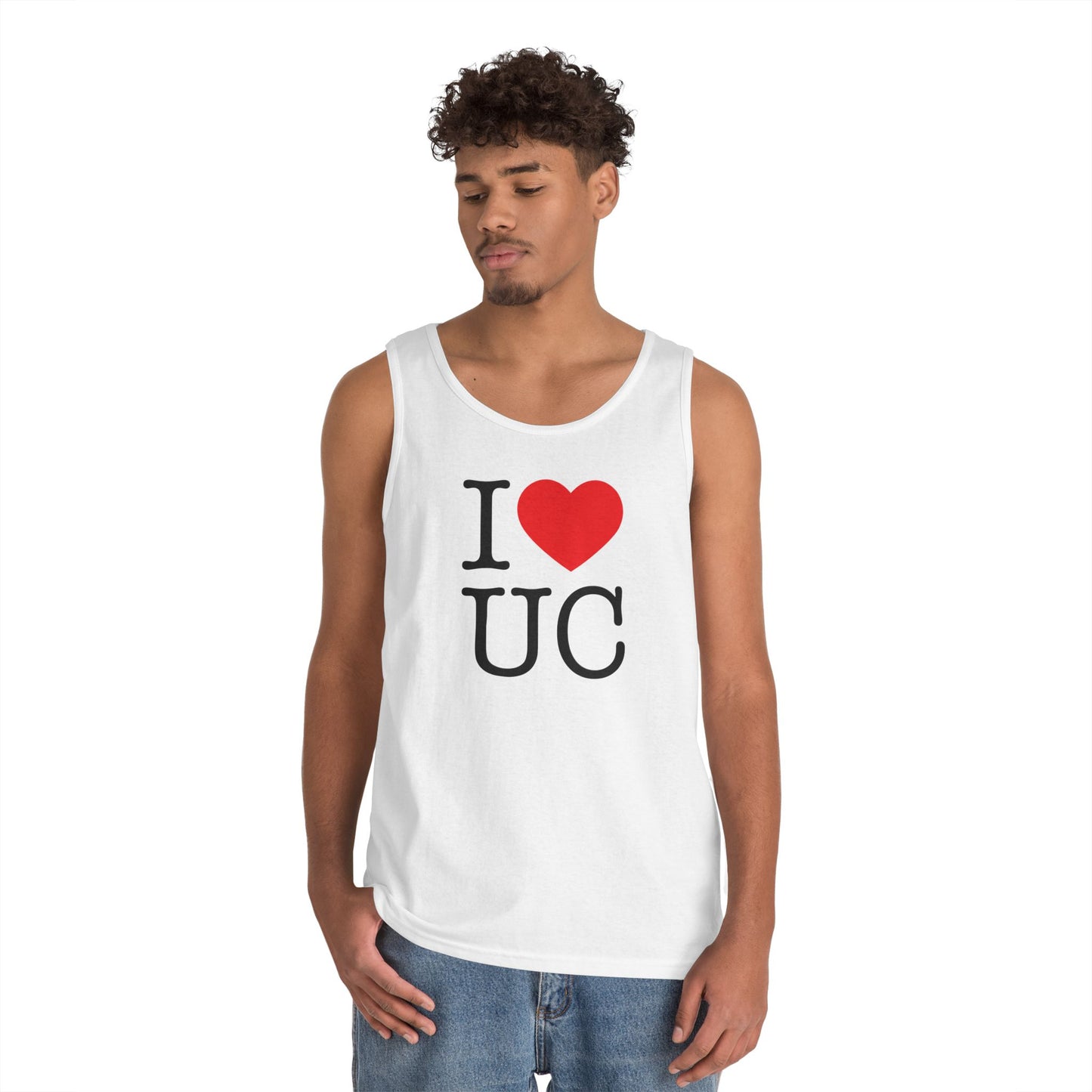 I Love UC Graphic Tank Top
