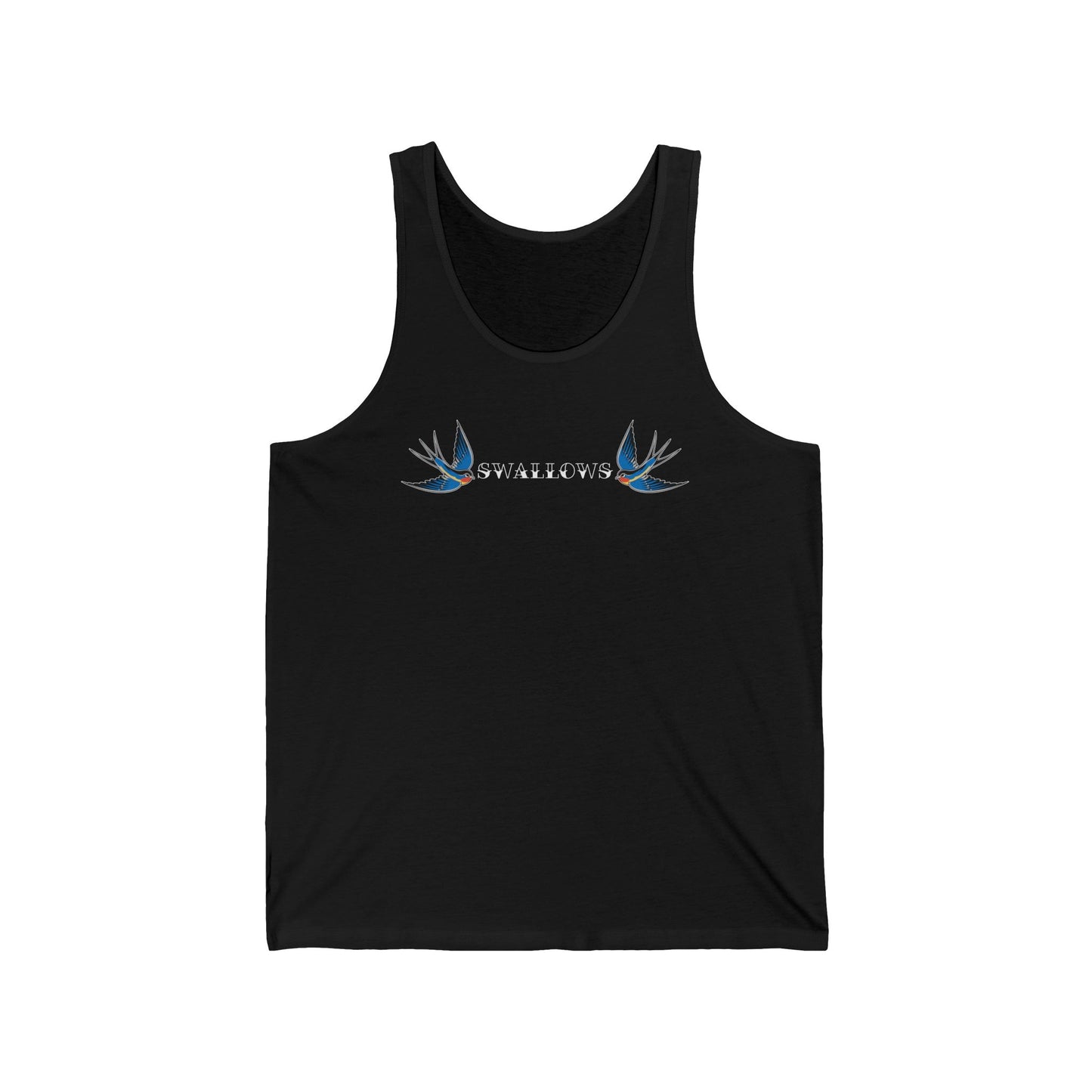 Swallows Tattoo Style - Tank Top