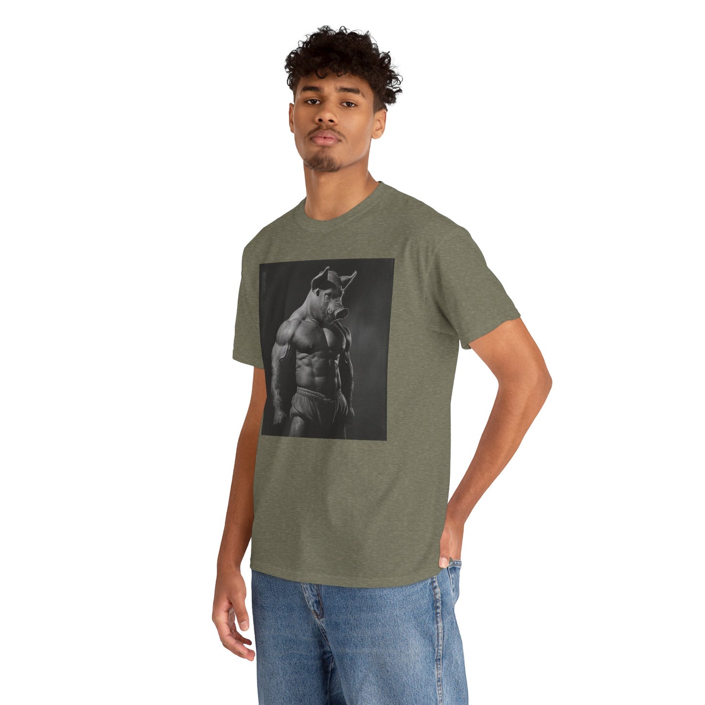 Muscle Gym Pig - TShirt