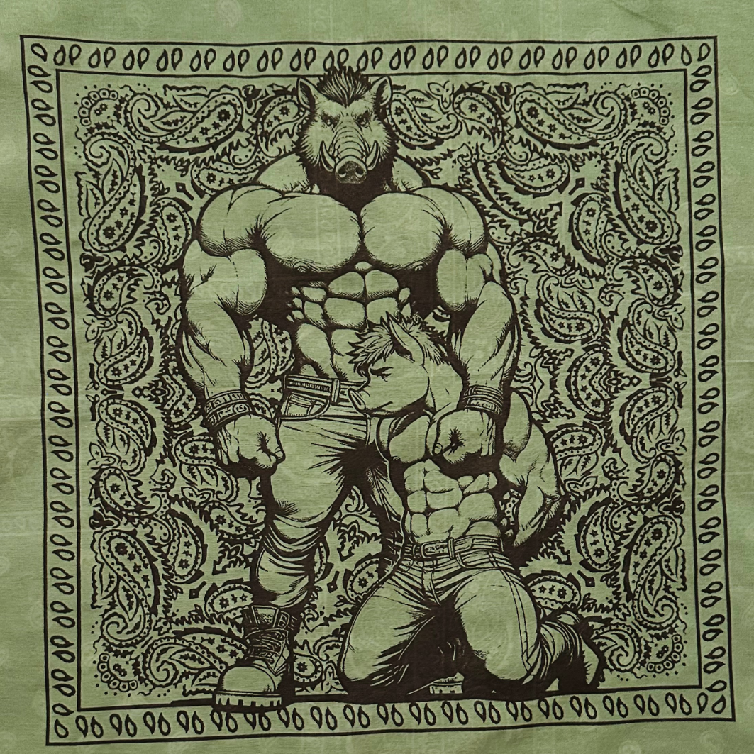 Dom Sub Boars - Bandana