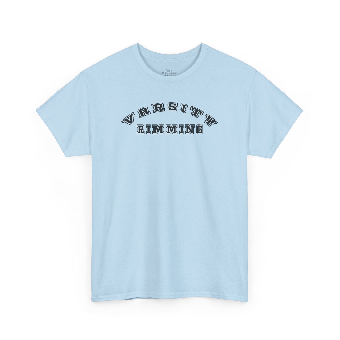 Varsity Rimming Shirt – Queer Jock Pride Tee – Camp Kinkwear
