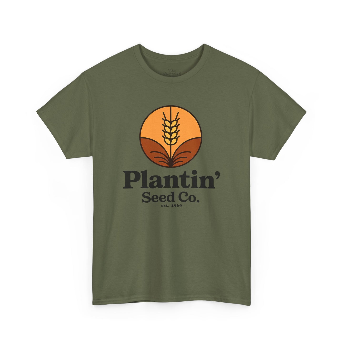 Plantin’ Seed Co. Tshirt – Retro Farming Parody – Campy Innuendo Top