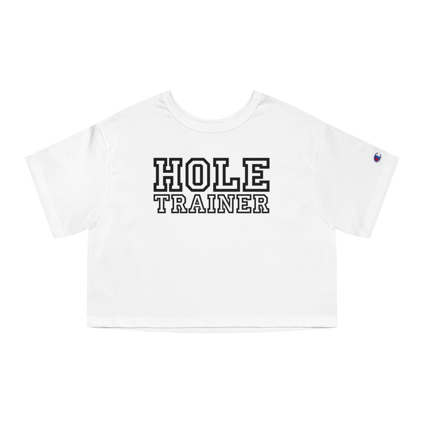 HOLE TRAINER Crop Top – Campy Queer Gym Kinkwear