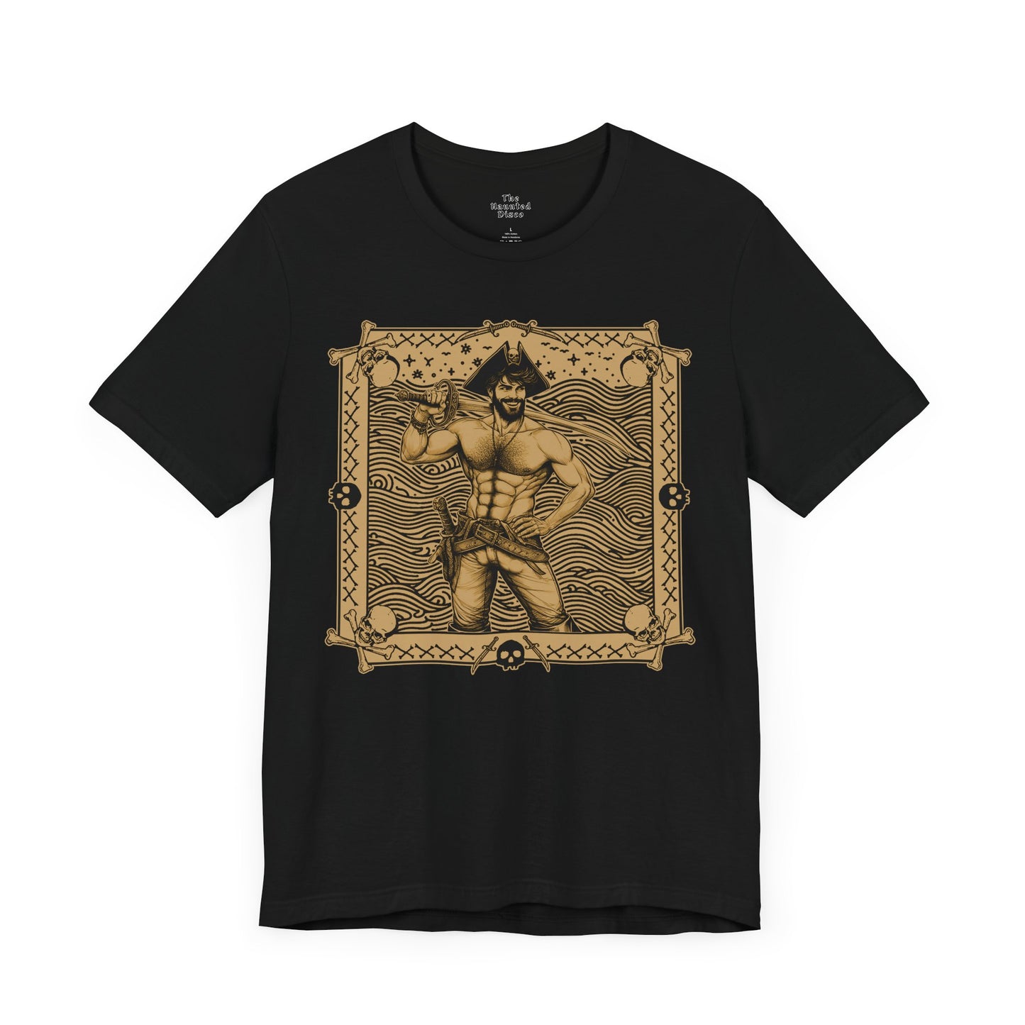 Pirate Pin-Up Hunk - T-Shirt