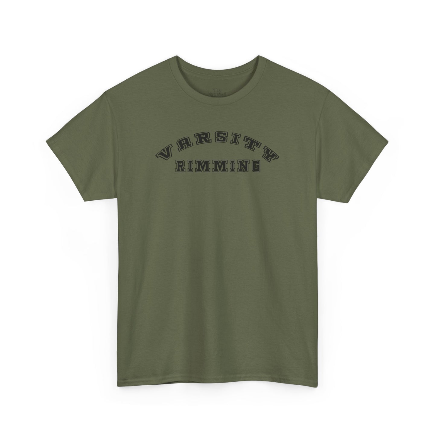 Varsity Rimming Shirt – Queer Jock Pride Tee – Camp Kinkwear