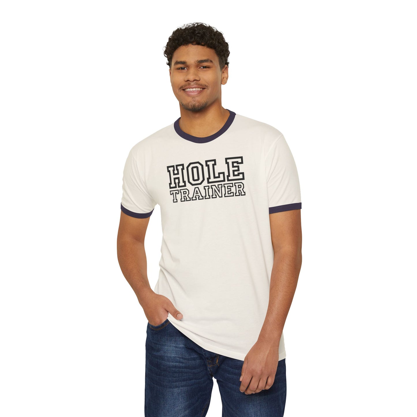 Hole Trainer - Ringer T-Shirt