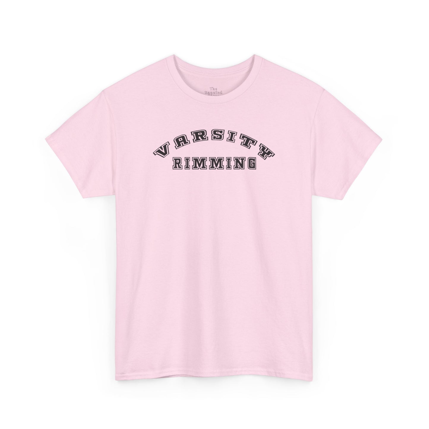 Varsity Rimming Shirt – Queer Jock Pride Tee – Camp Kinkwear