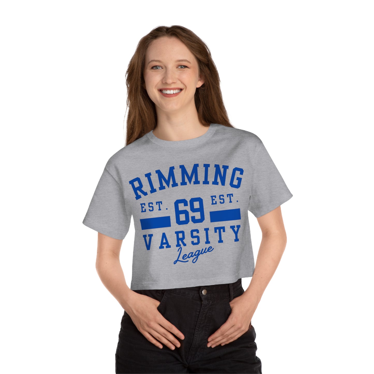 Varsity Rimming Crop Top