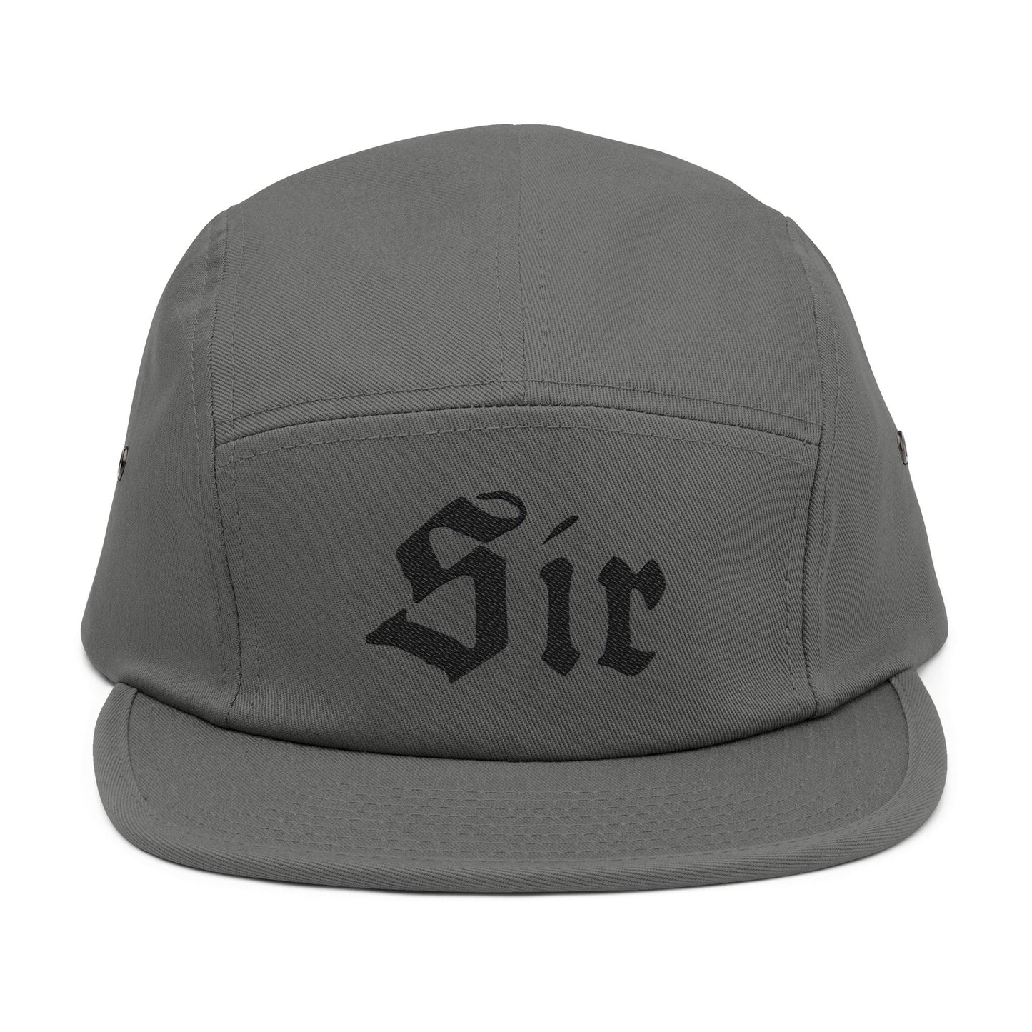 Sir - Embroidered 5 Panel Cap