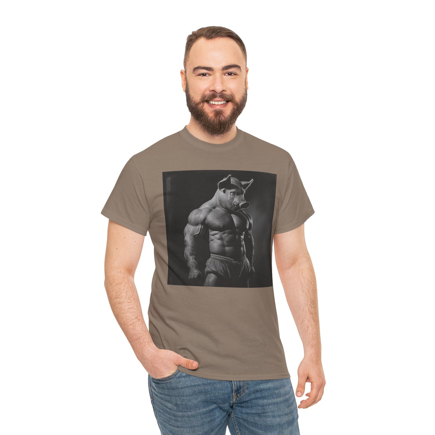 Muscle Gym Pig - TShirt