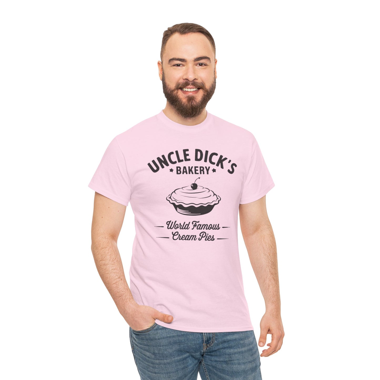 Uncle Dick’s Bakery Tee – Cream Pie Gay Innuendo Shirt
