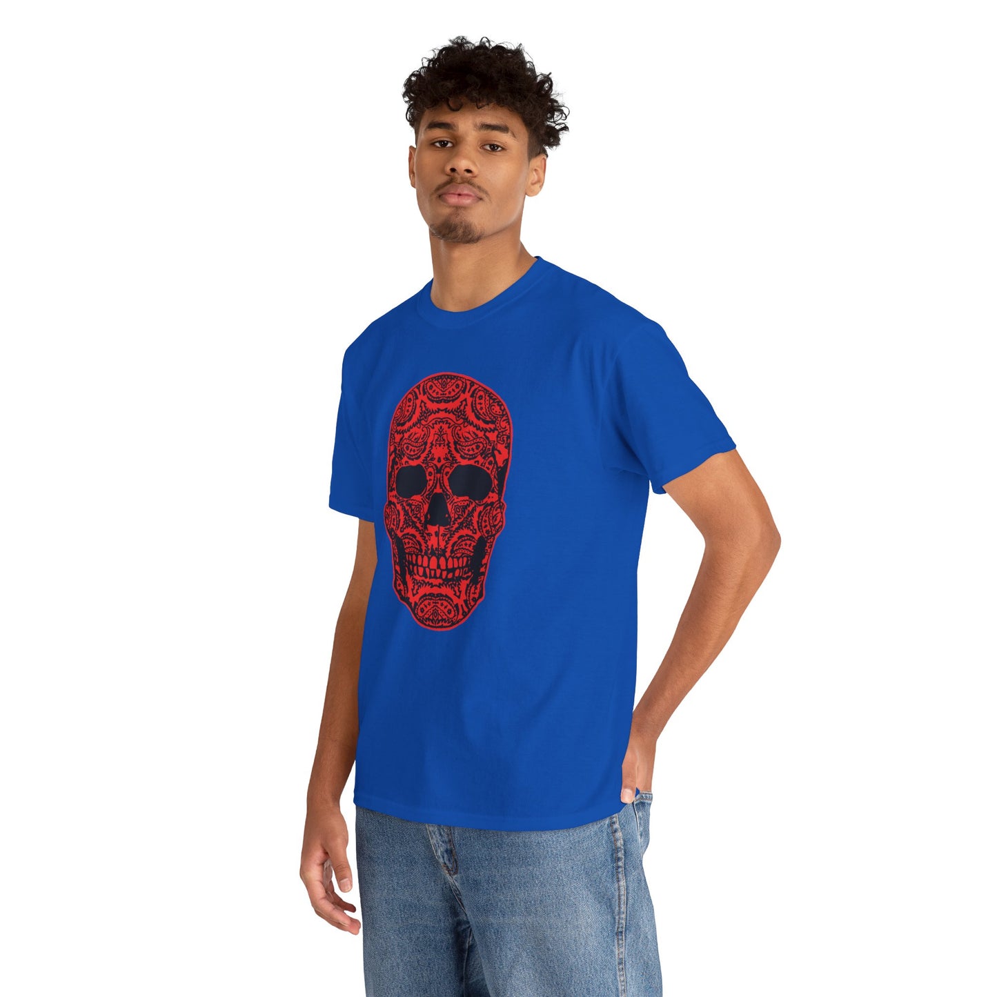 Paisley Skull - T-Shirt