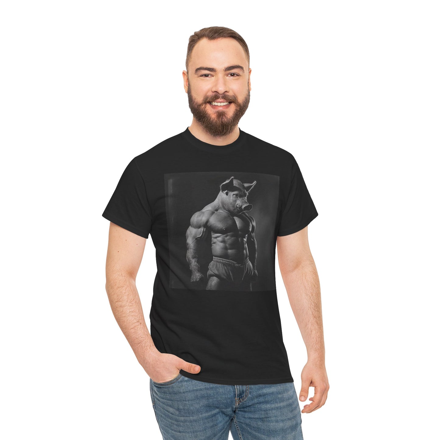 Muscle Gym Pig - TShirt