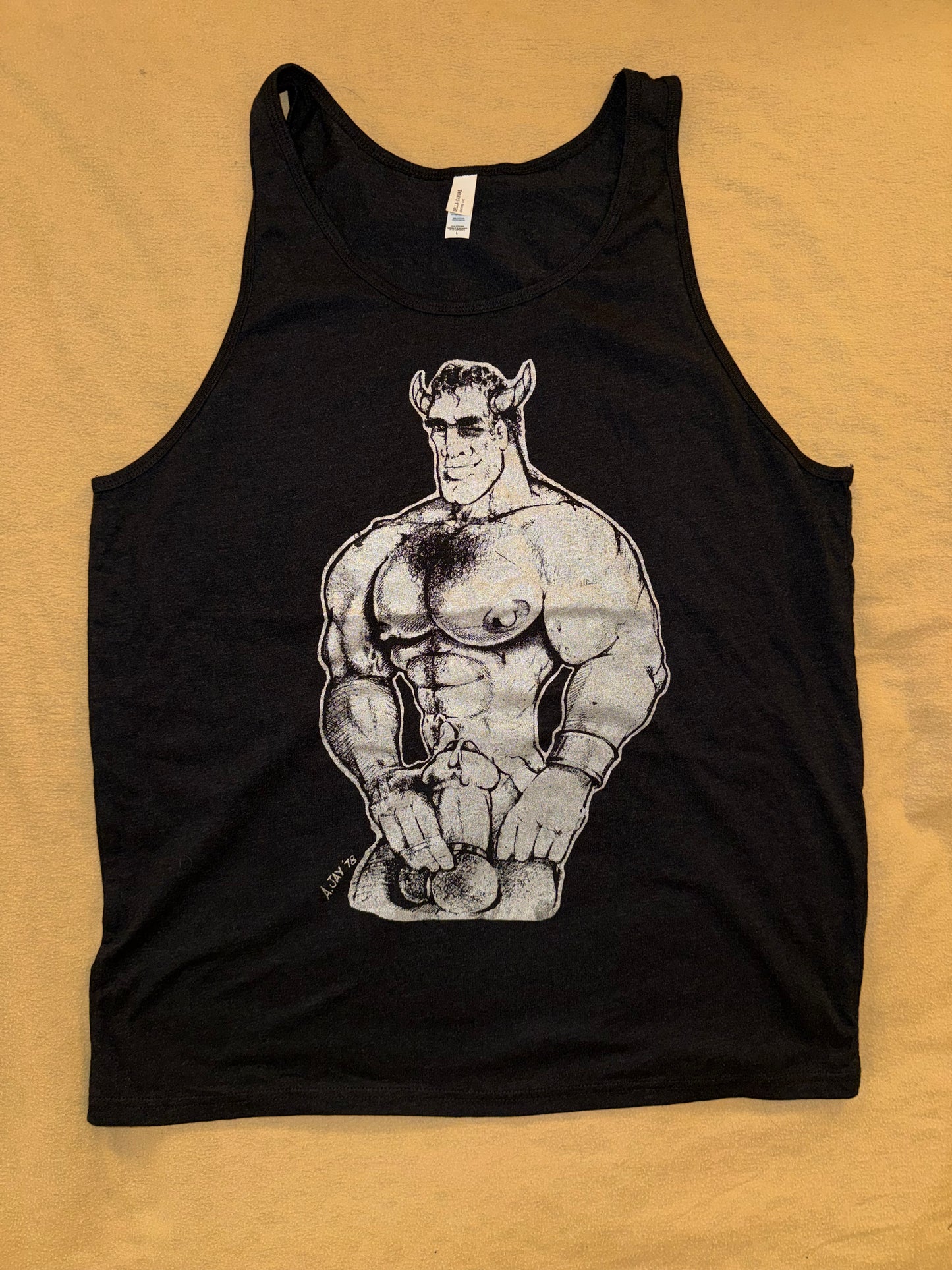 Horned UC Dude - Vintage Image - Tank Top