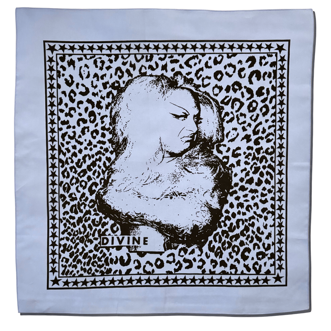 Divine “Sneer” Bandana — Disco Drag Icon