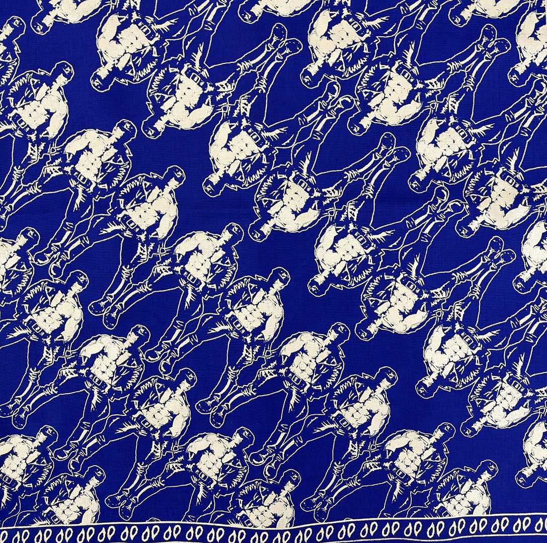 Leather Man Clone Diagonal Allover Pattern — Art by Dom “Etienne” Orejudos