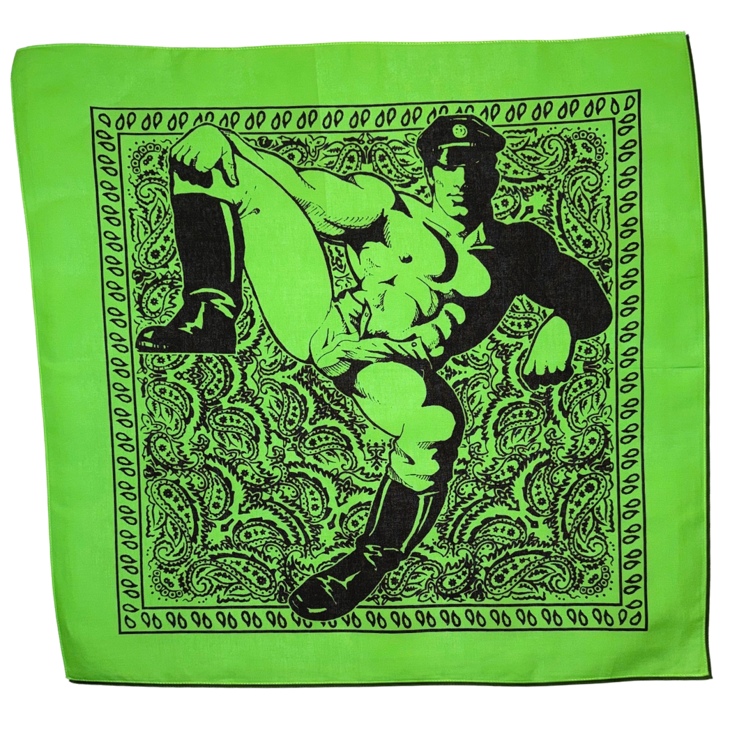 Leather Man Bandana — Art by Dom “Etienne” Orejudos