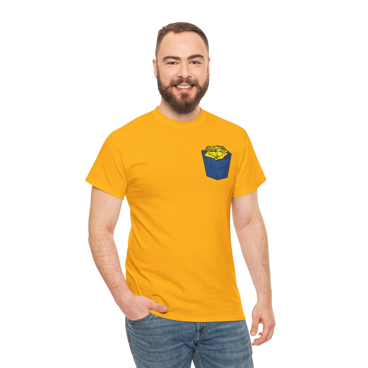 Yellow Bandana Pocket Tshirt