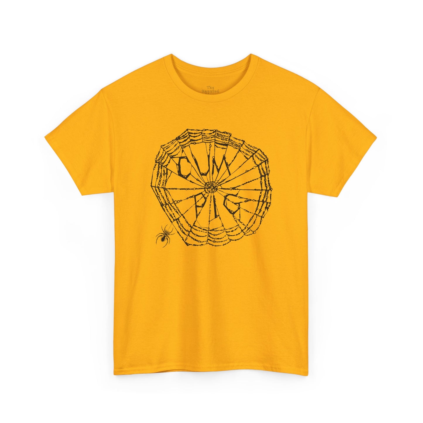 Cum Pig Parody Spiderweb Tee