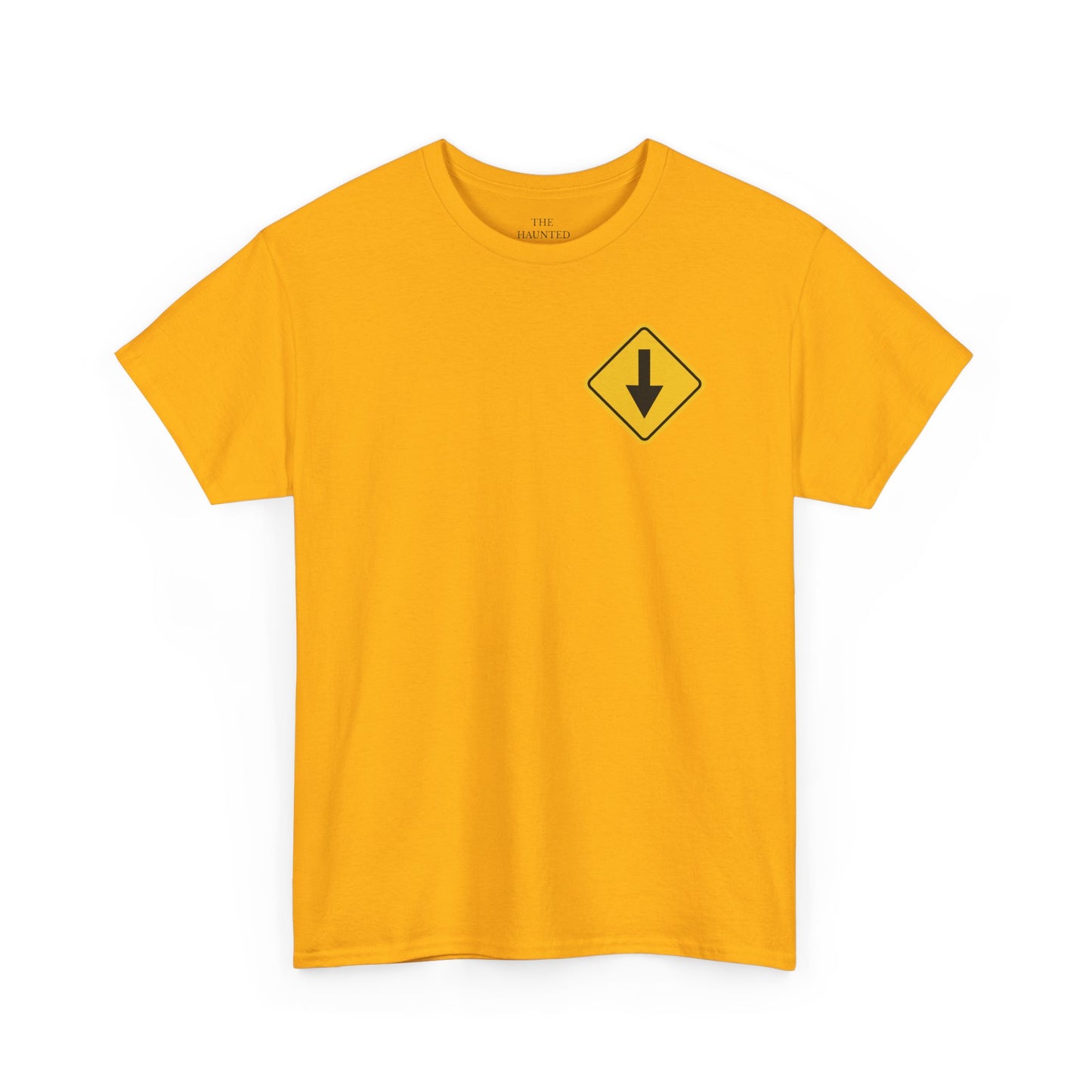 Bottom Down Arrow Road Sign T‑Shirt