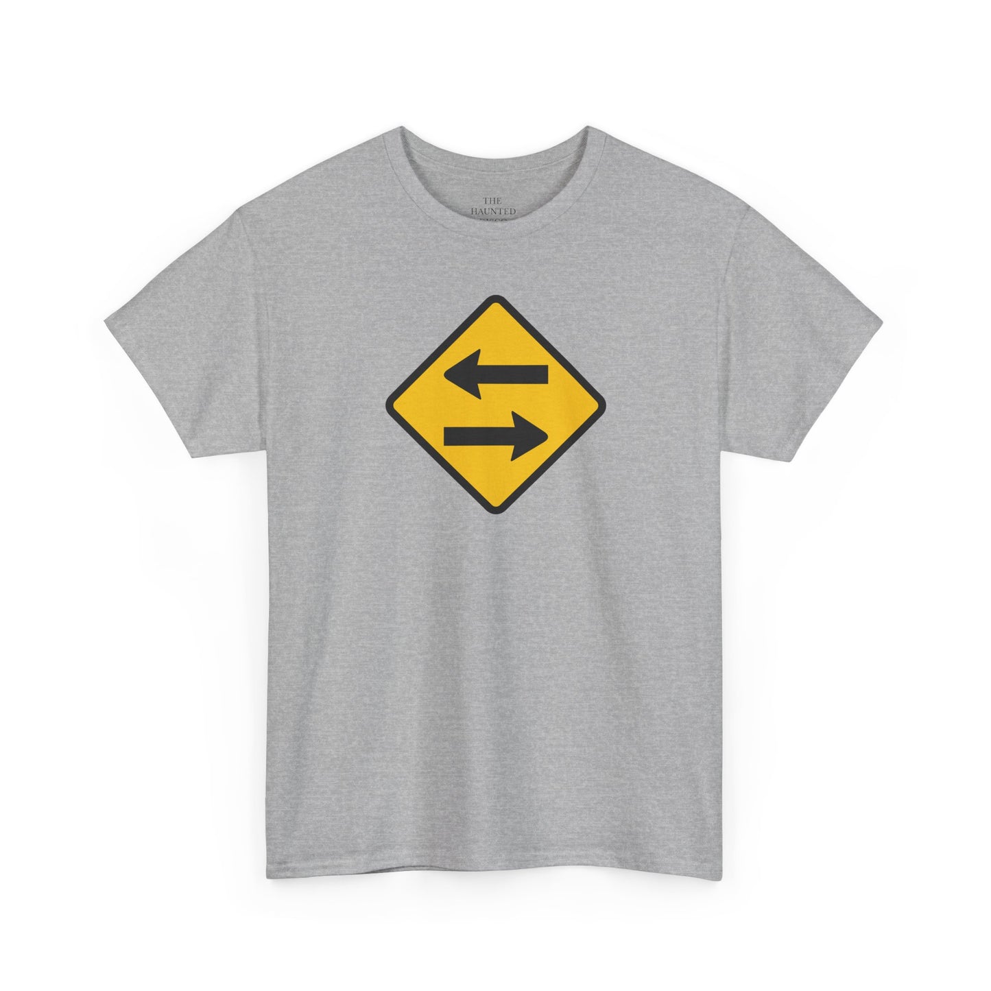 Side Two-Way Traffic Sign Tee