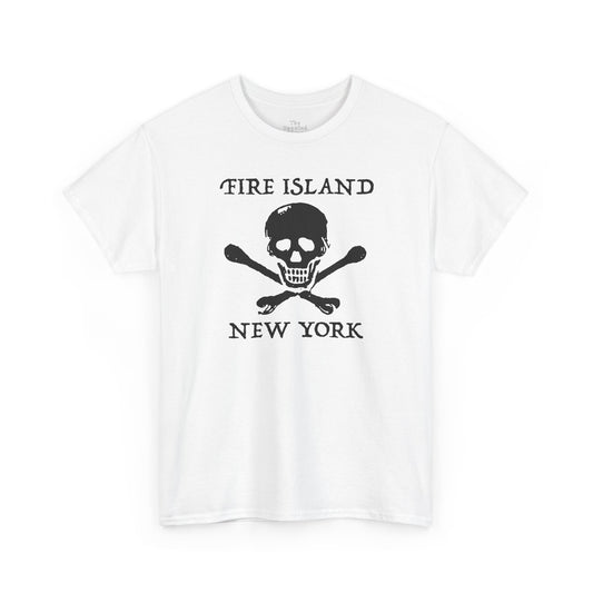 Fire Island New York Skull Tshirt – Vintage Queer Beachwear