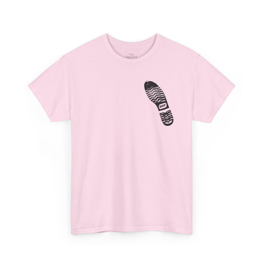 Boy Boot Tread Tshirt – Queer Leather Sub Streetwear